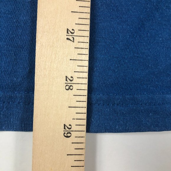 Vintage Element Skateboards Shirt Men's Large Blue Faded NYC New York City Logo - Picture 8 of 9